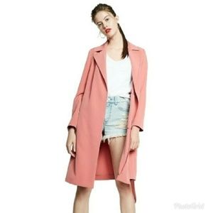 express pink coat